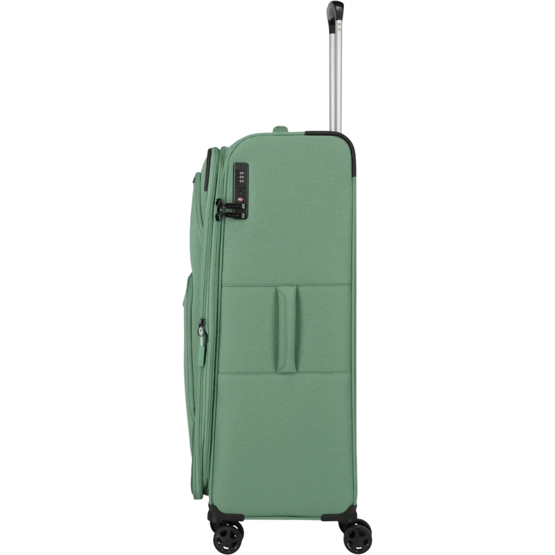 Travelite Kick Off 4-Rollen-Trolley L erw. 78 cm -Salbei