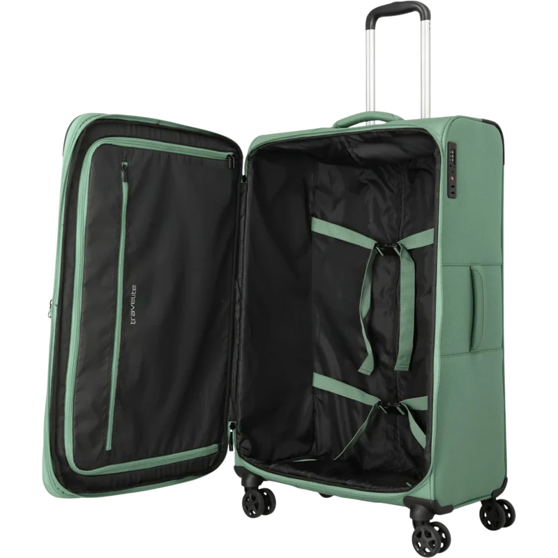 Travelite Kick Off 4-Rollen-Trolley L erw. 78 cm -Salbei