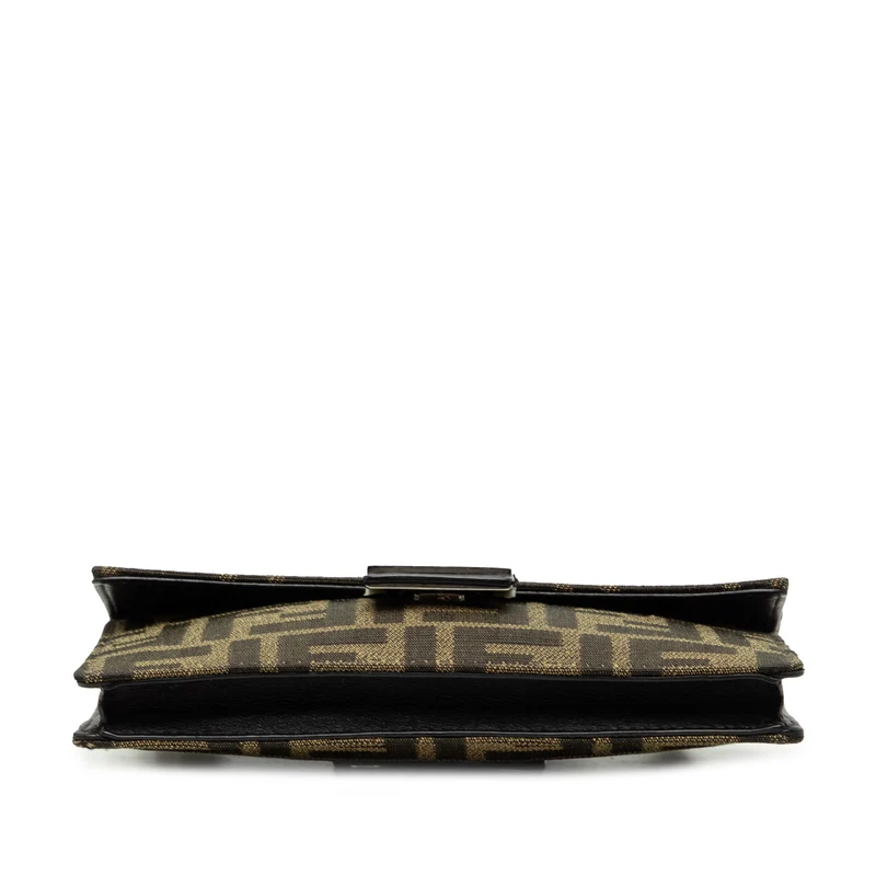 Fendi Zucca Canvas Cabrio Baguette-Tasche