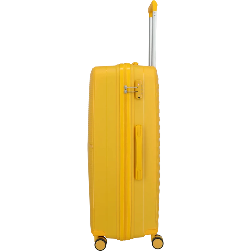 Travelite Pacific 4-Rollen-Koffer-Set 3tlg. L/M/S -yellow