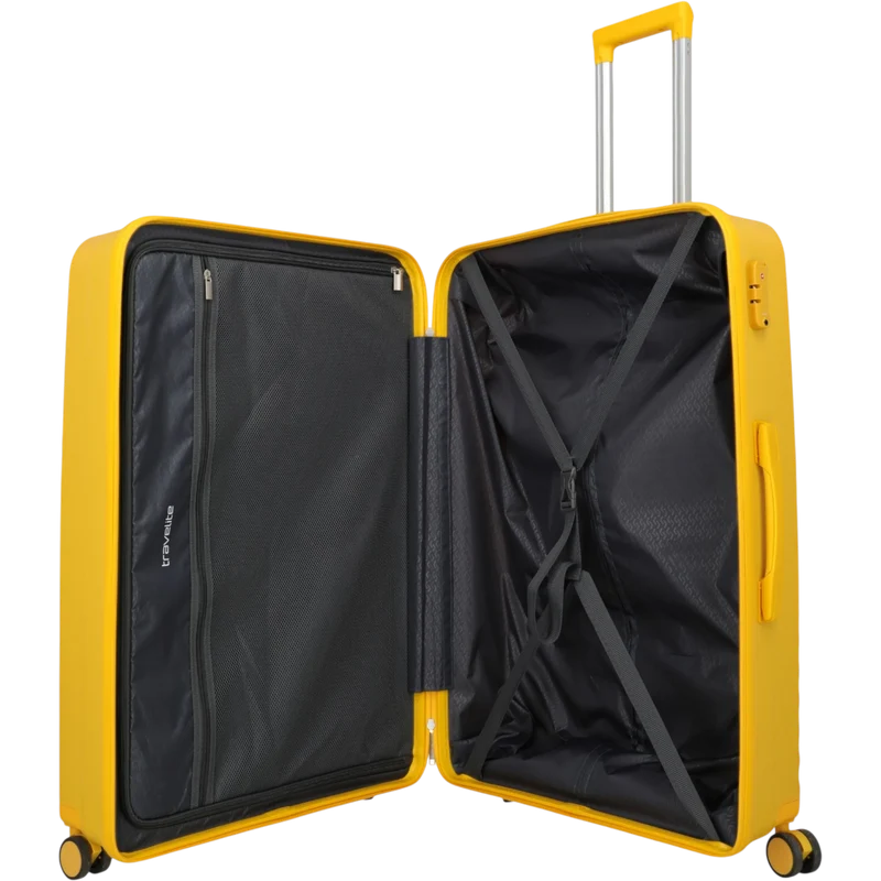 Travelite Pacific 4-Rollen-Koffer-Set 3tlg. L/M/S -yellow