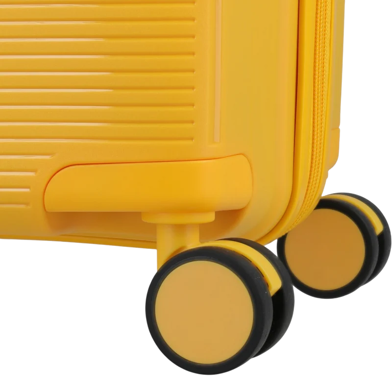 Travelite Pacific 4-Rollen-Koffer-Set 3tlg. L/M/S -yellow