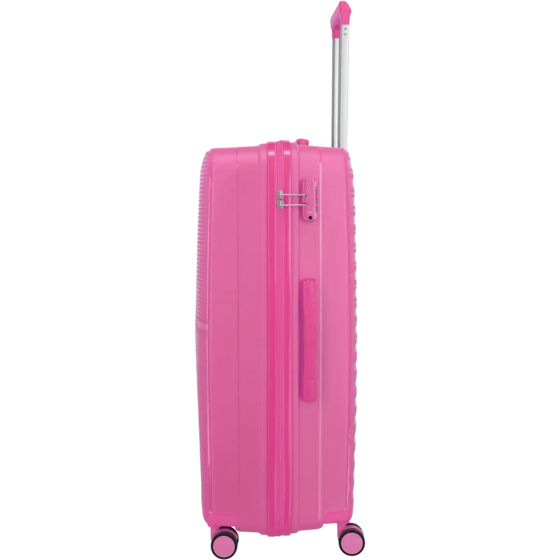 Travelite Pacific 4-Rollen-Koffer-Set 3tlg. L/M/S -pink