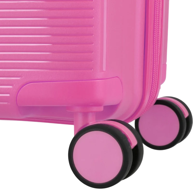 Travelite Pacific 4-Rollen-Koffer-Set 3tlg. L/M/S -pink