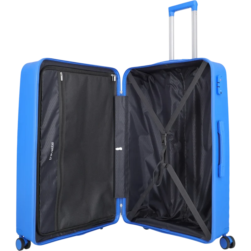 Travelite Pacific 4-Rollen-Koffer-Set 3tlg. L/M/S -blue