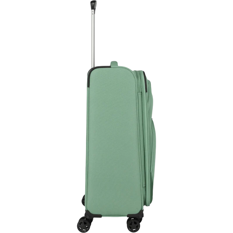 Travelite Kick Off 4-Rollen-Trolley M erw. 67 cm -Salbei