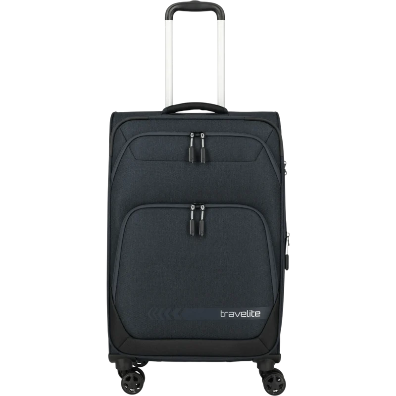 Travelite Kick Off 4-Rollen-Trolley M erw. 67 cm -Anthrazit