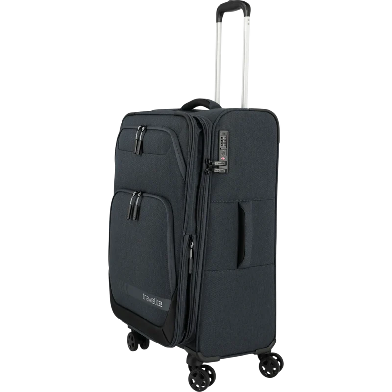 Travelite Kick Off 4-Rollen-Trolley M erw. 67 cm -Anthrazit