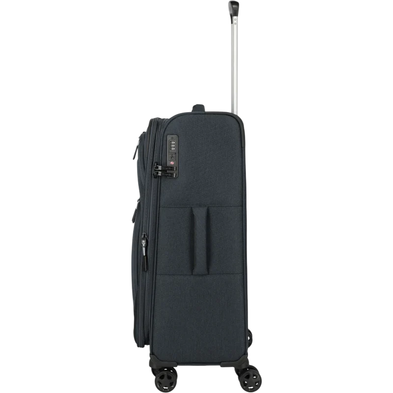 Travelite Kick Off 4-Rollen-Trolley M erw. 67 cm -Anthrazit