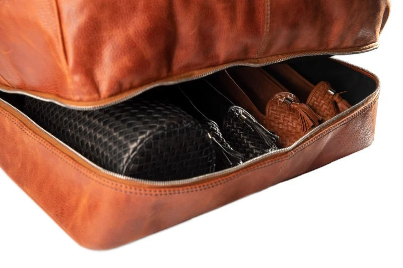 Anden Travelerbag S - Cognac Brown