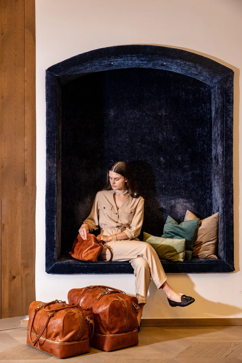 Anden Travelerbag S - Cognac Brown