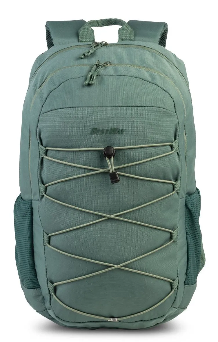 BestWay Urban Rucksack: Grau-Grün
