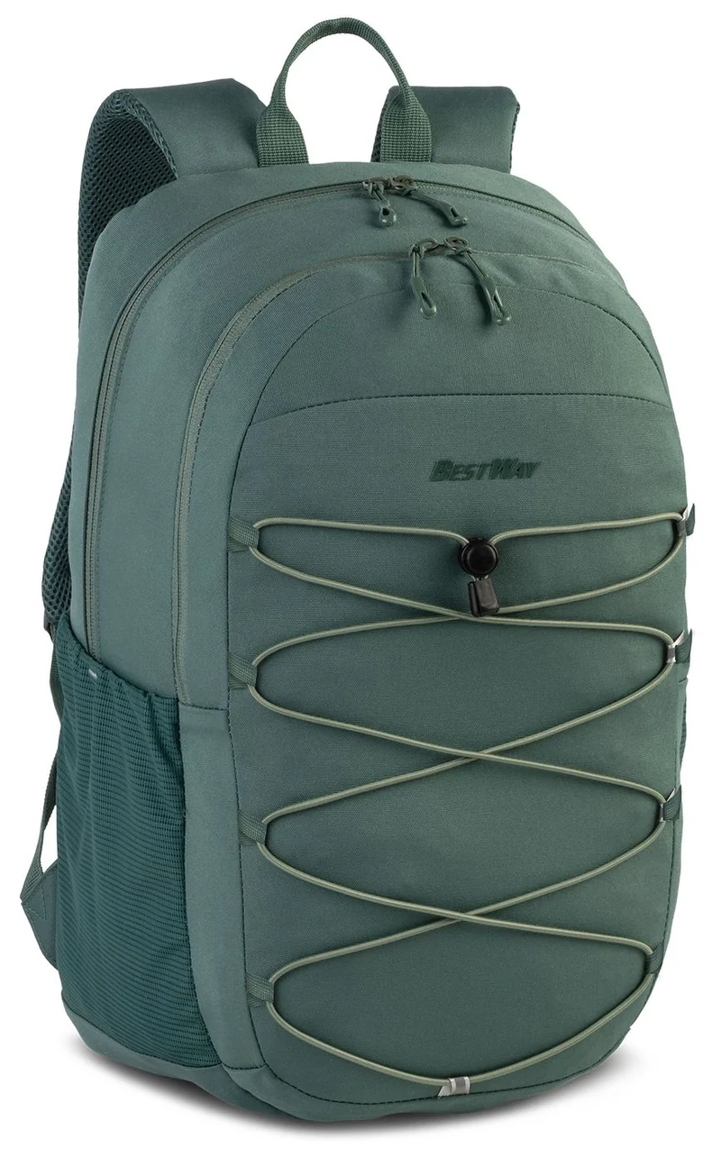 BestWay Urban Rucksack: Grau-Grün