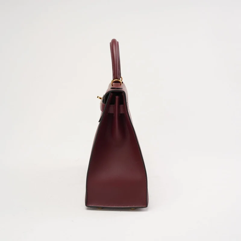 Hermès Kelly 32 Sellier Rot (Rouge H) Box Leder 2017