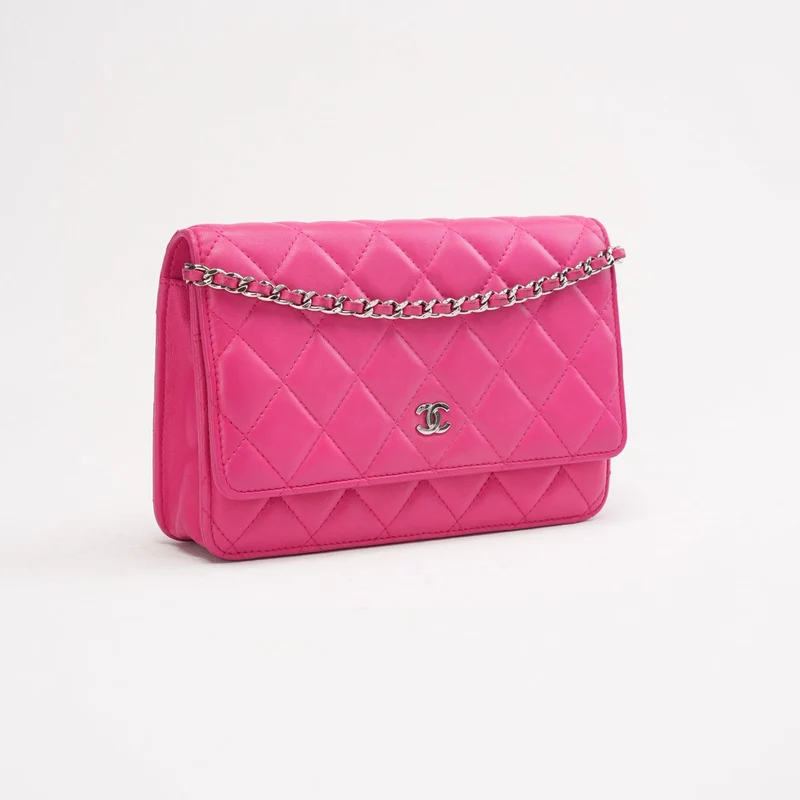 Chanel Wallet on Chain (WOC) Lammrosa 2013