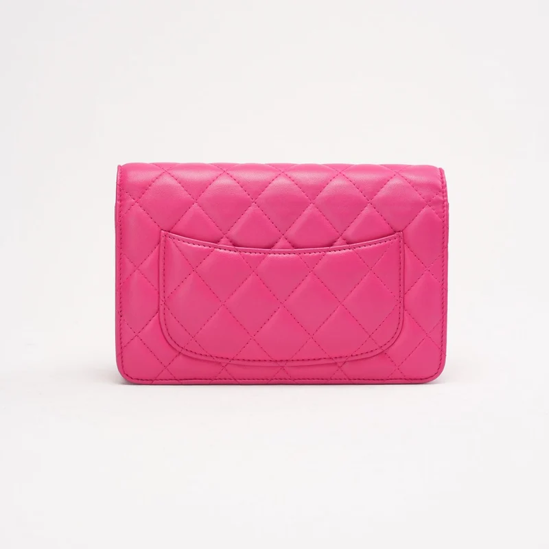 Chanel Wallet on Chain (WOC) Lammrosa 2013