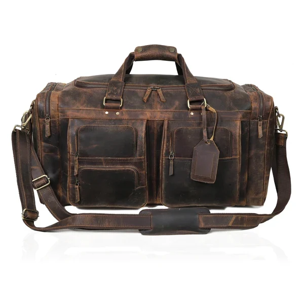 Farm Premium Buffalo Leather Duffle
