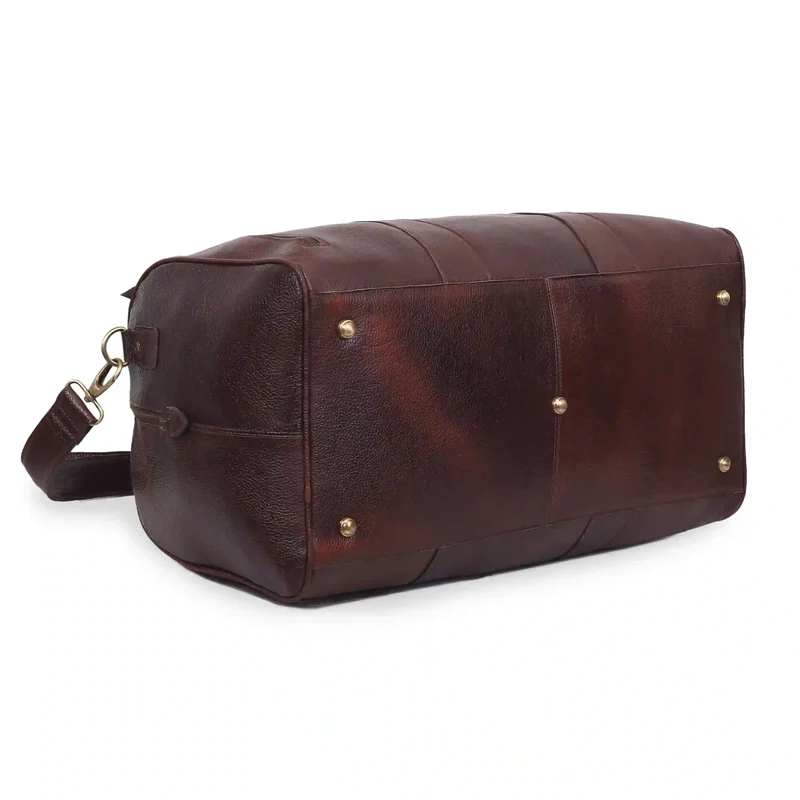 PENNSYLVANIA LEATHER DUFFEL WEEKENDER BAG