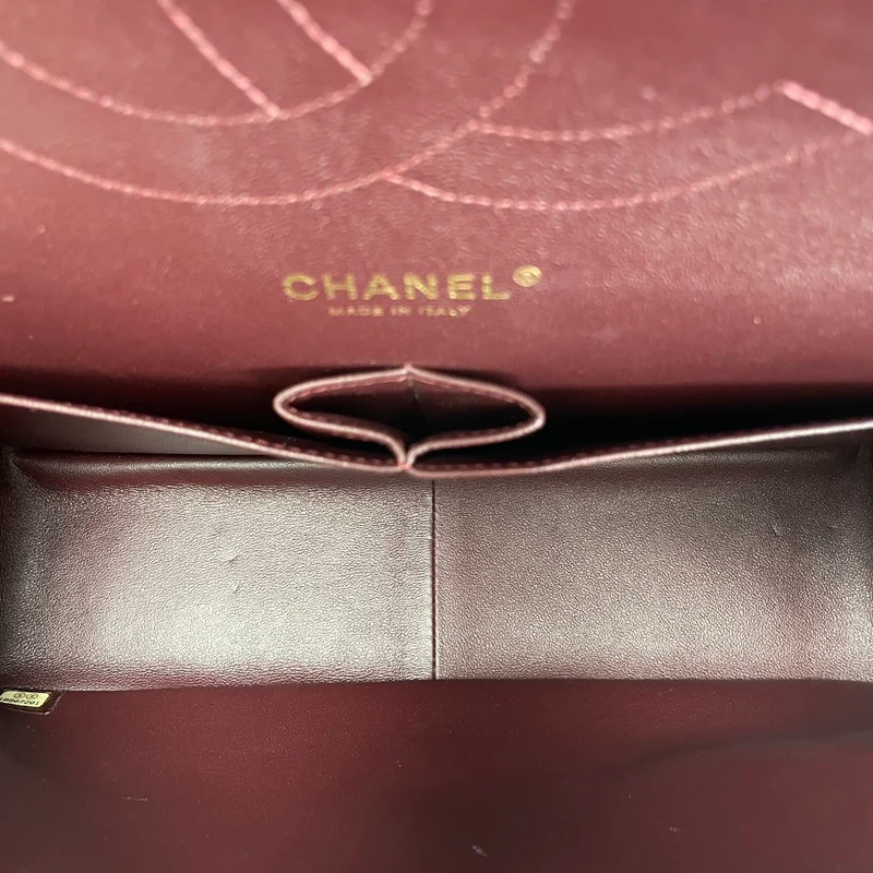 Chanel Classic Jumbo Double Flap Lamm Schwarz 2014
