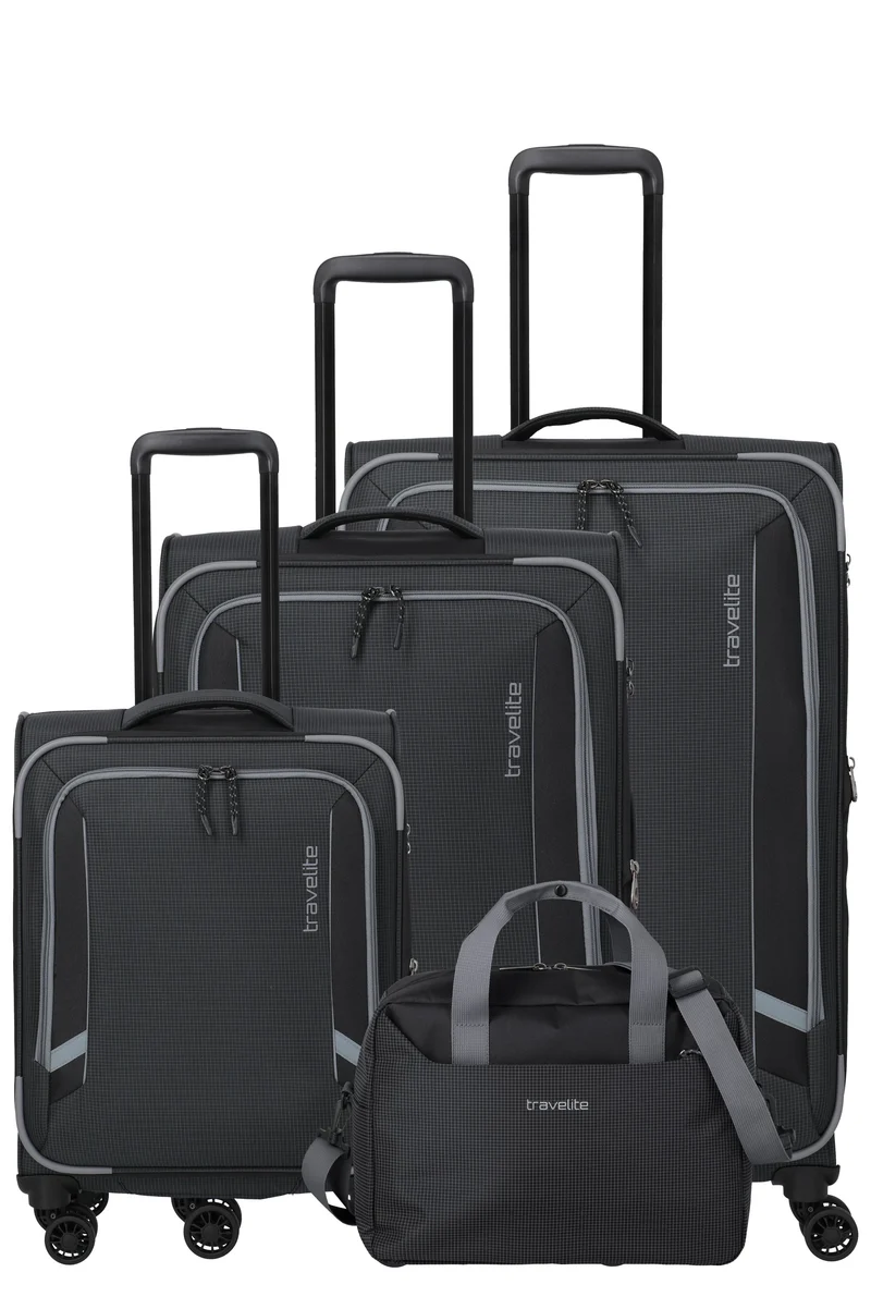 Travelite CORSIICA 4w Set 4-tlg L/M/S+Bordtasche,