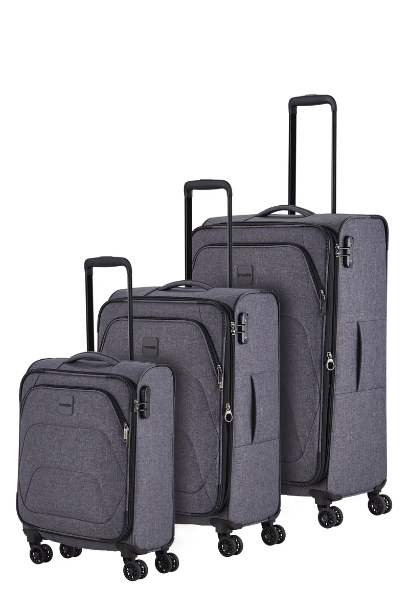 Travelite ADRIA 4w L/M/S, Anthrazit