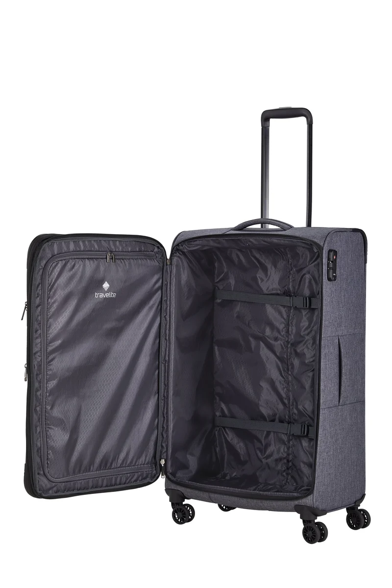 Travelite ADRIA 4w L/M/S, Anthrazit