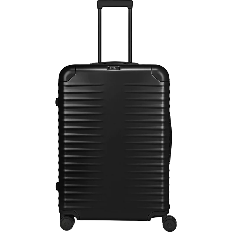 TITAN ETERNITY 4-Rollen-Trolley aus Aluminium L 75 cm -Black