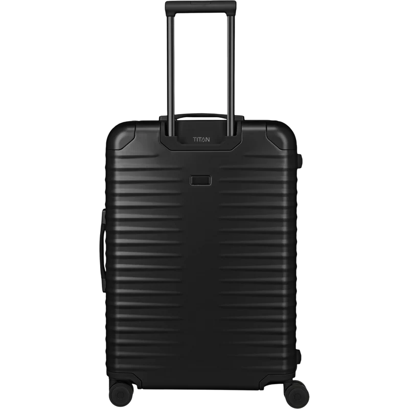 TITAN ETERNITY 4-Rollen-Trolley aus Aluminium L 75 cm -Black