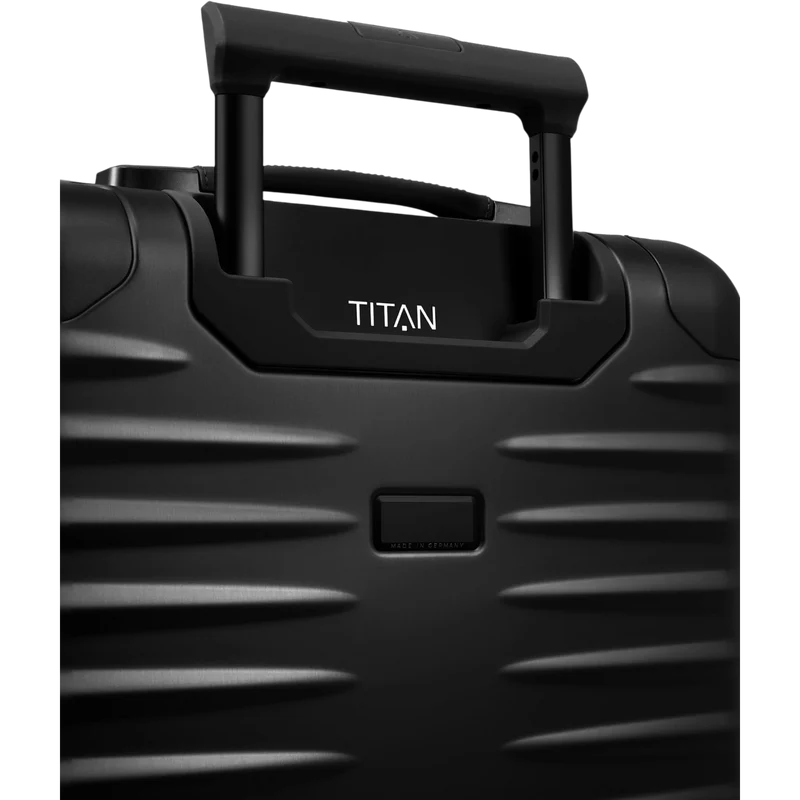 TITAN ETERNITY 4-Rollen-Trolley aus Aluminium L 75 cm -Black