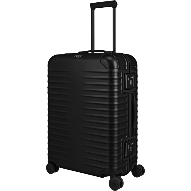 TITAN ETERNITY 4-Rollen-Trolley aus Aluminium M+ 69 cm -black