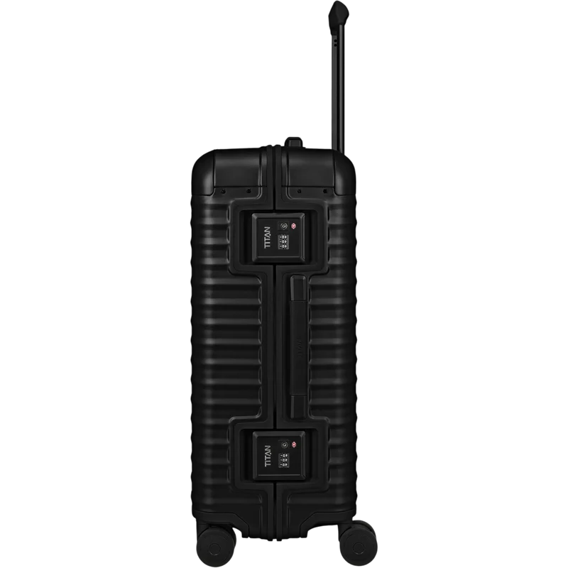 TITAN ETERNITY 4-Rollen-Trolley aus Aluminium M+ 69 cm -black