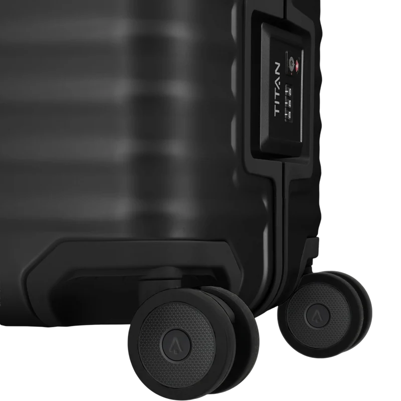 TITAN ETERNITY 4-Rollen-Trolley aus Aluminium M+ 69 cm -black