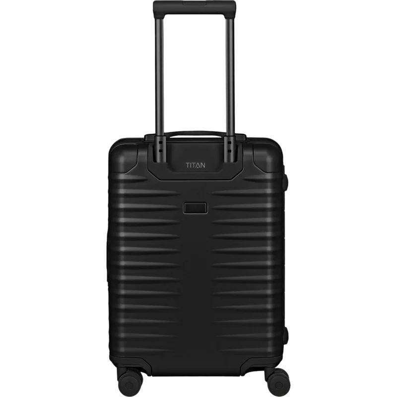 TITAN ETERNITY 4-Rollen-Kabinentrolley aus Aluminium 55 cm -black