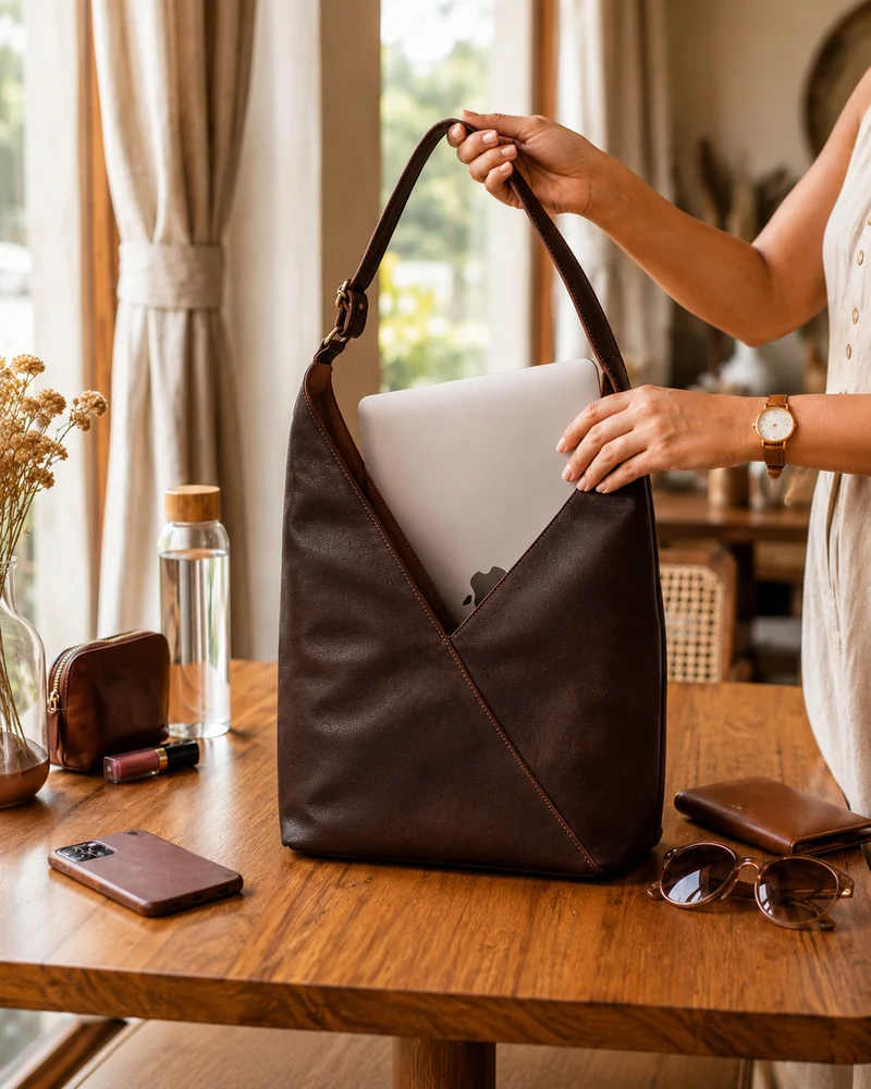 Delight leather handbag