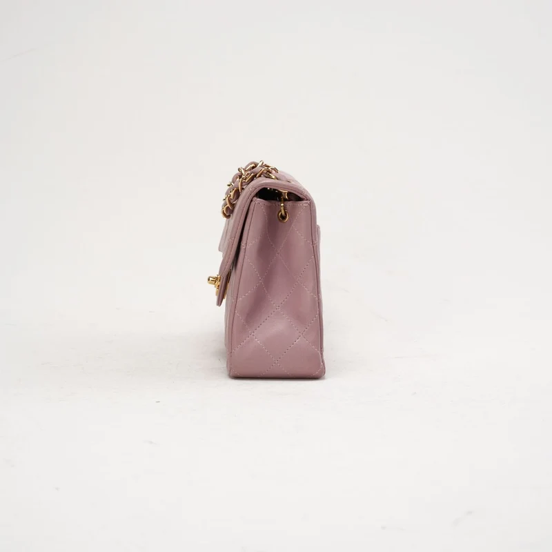 Chanel Vintage Mini Square Classic Flap Pink 2002