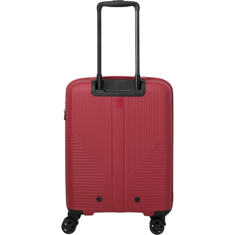 Travelite Air Stripe 4-Rollen-Bordtrolley S 55 cm -Red