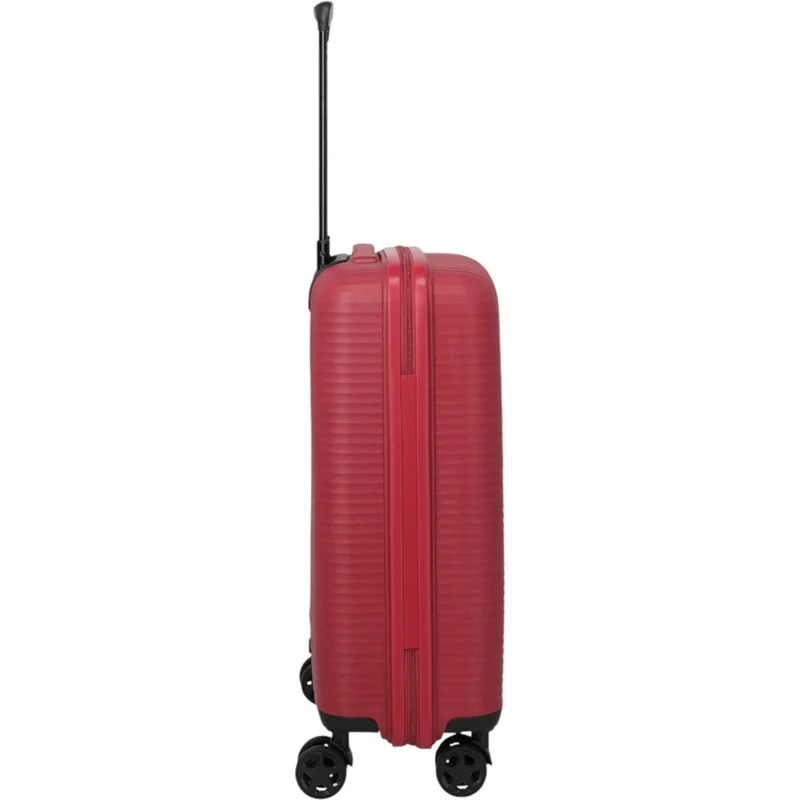 Travelite Air Stripe 4-Rollen-Bordtrolley S 55 cm -Red