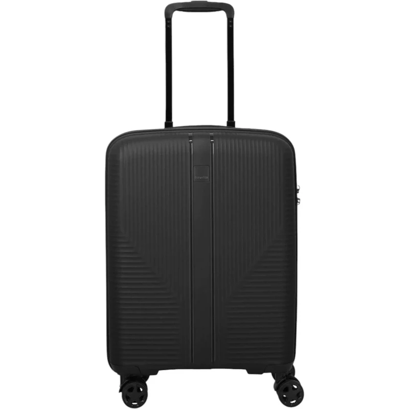 Travelite Air Stripe 4-Rollen-Bordtrolley S 55 cm -Black