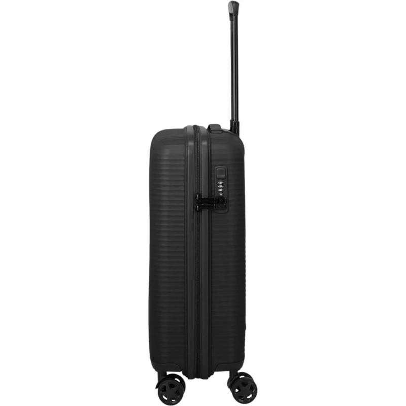Travelite Air Stripe 4-Rollen-Bordtrolley S 55 cm -Black