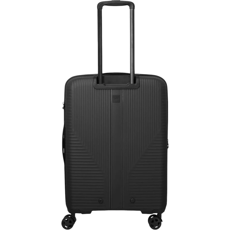 Travelite Air Stripe 4-Rollen-Koffer M erweiterbar 66 cm -Black