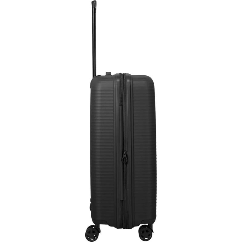 Travelite Air Stripe 4-Rollen-Koffer M erweiterbar 66 cm -Black