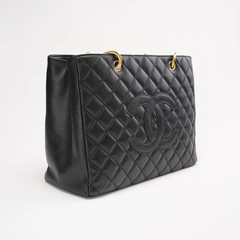 Chanel Grand Shopping Tote (GST) Caviar Black 2009