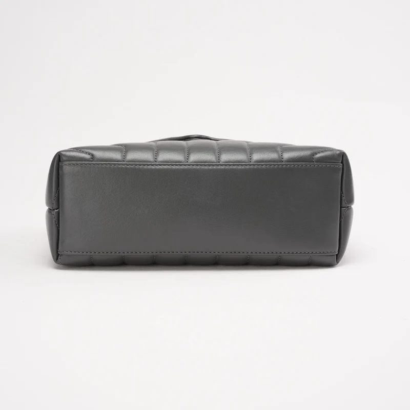 Saint Laurent Small Monogram LouLou Kalbsleder Storm 2022