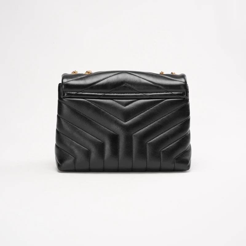 Saint Laurent LouLou Small Leather Black 2018