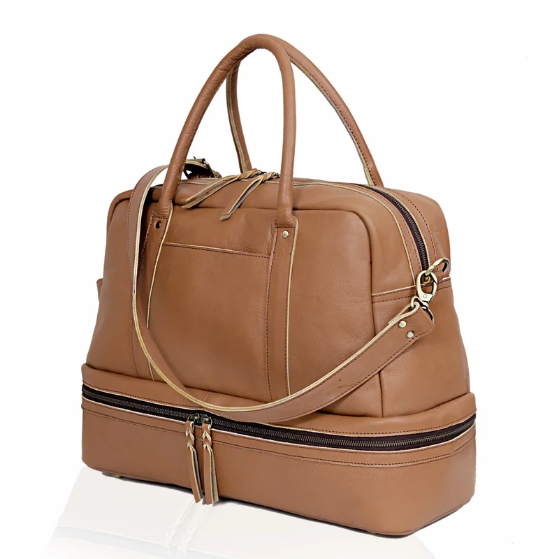 WOMEN STYLO DUFFEL - TAN