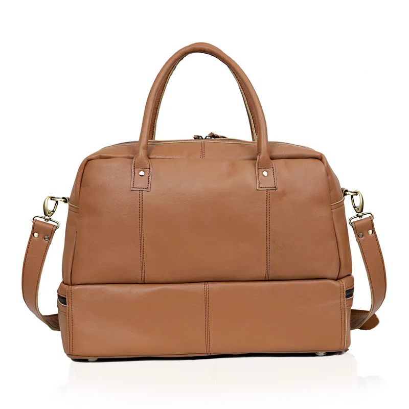 WOMEN STYLO DUFFEL - TAN