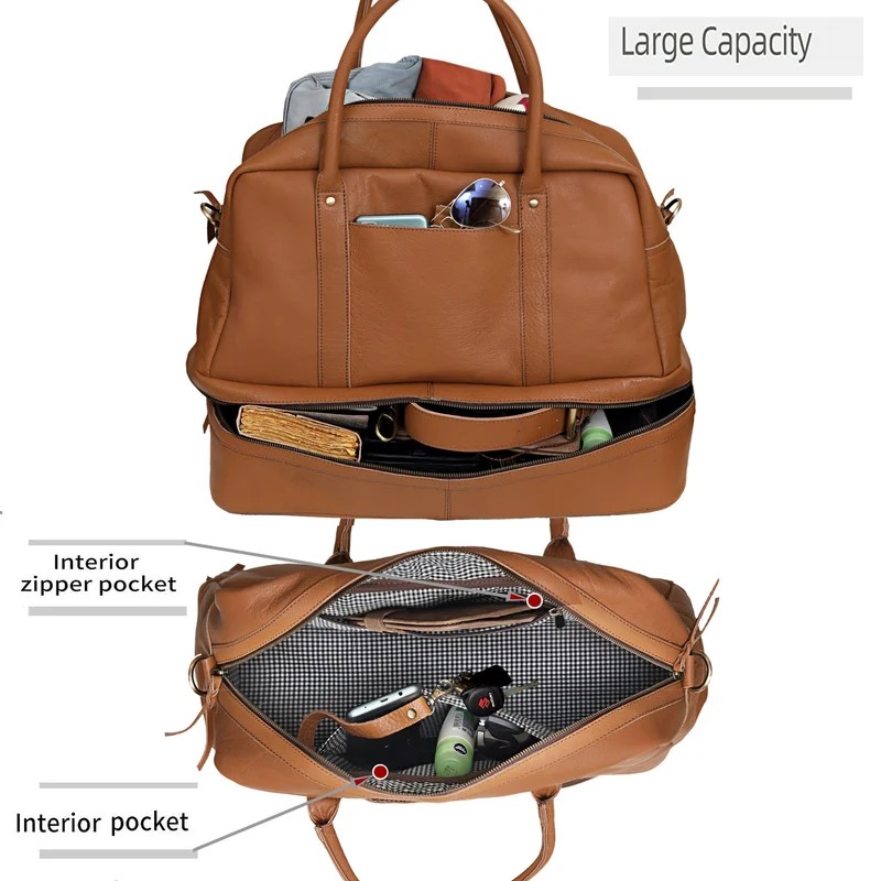 WOMEN STYLO DUFFEL - TAN
