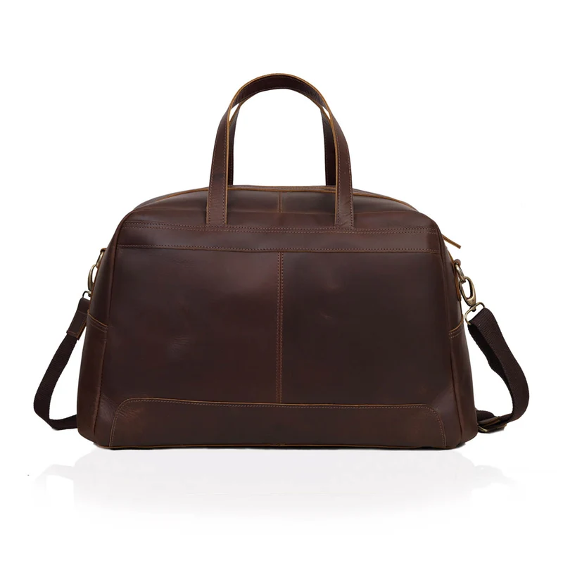 Walker Leather Travel Duffle Bag