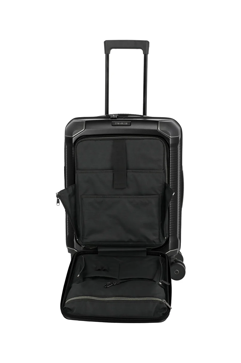 Travelite MILLENNIUM Trolley 4w S Vorderfach