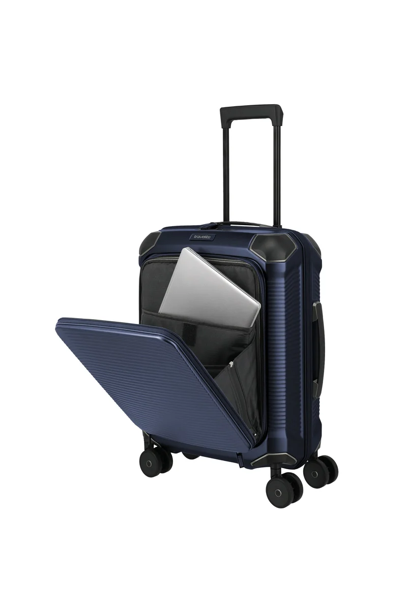 Travelite MILLENNIUM Trolley 4w S Vorderfach